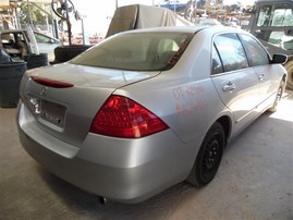 2007 Honda Accord LX Silver Sedan 2.4L Vtec AT #A24921